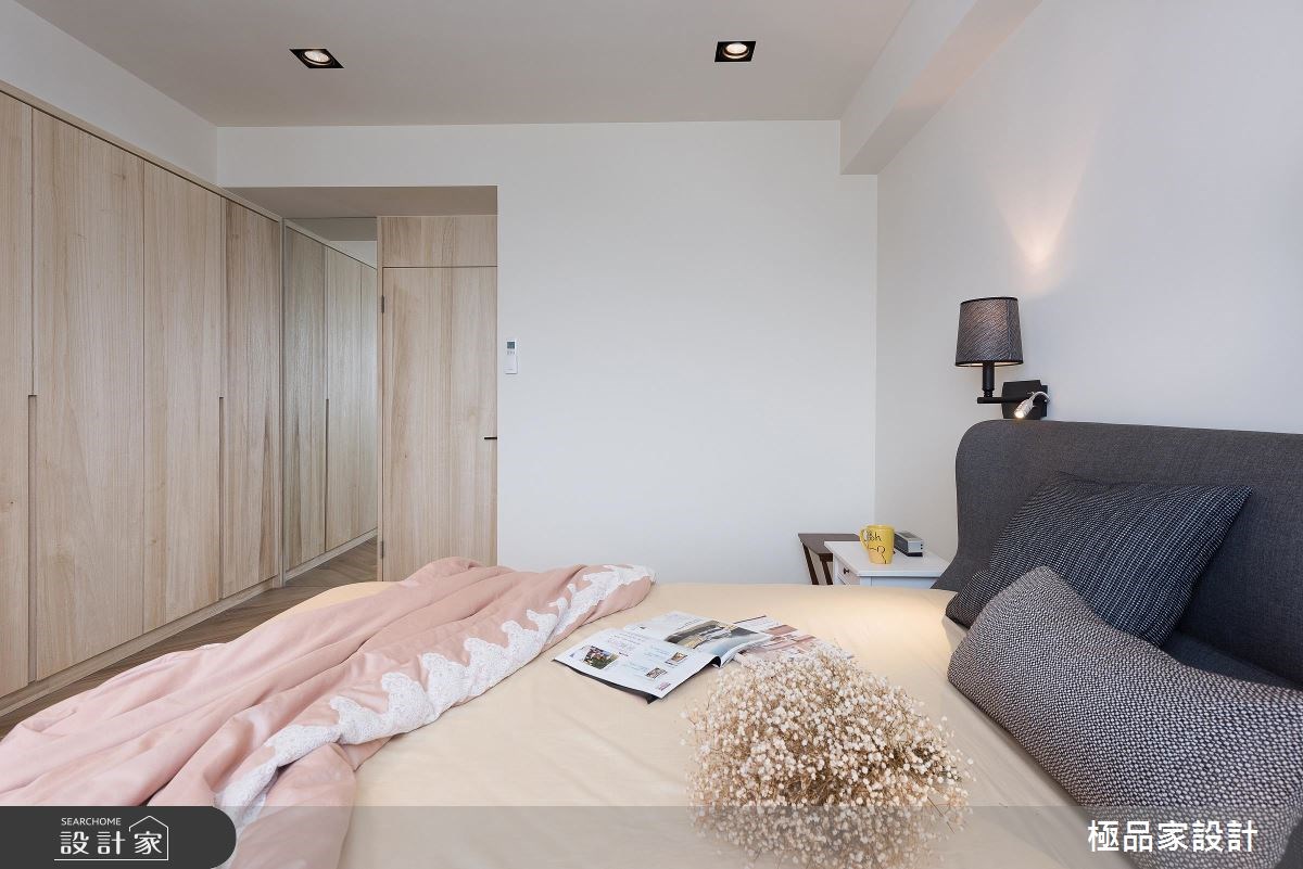 60坪新成屋(5年以下)＿簡約風臥室案例圖片＿極品家設計＿極品家_15之18