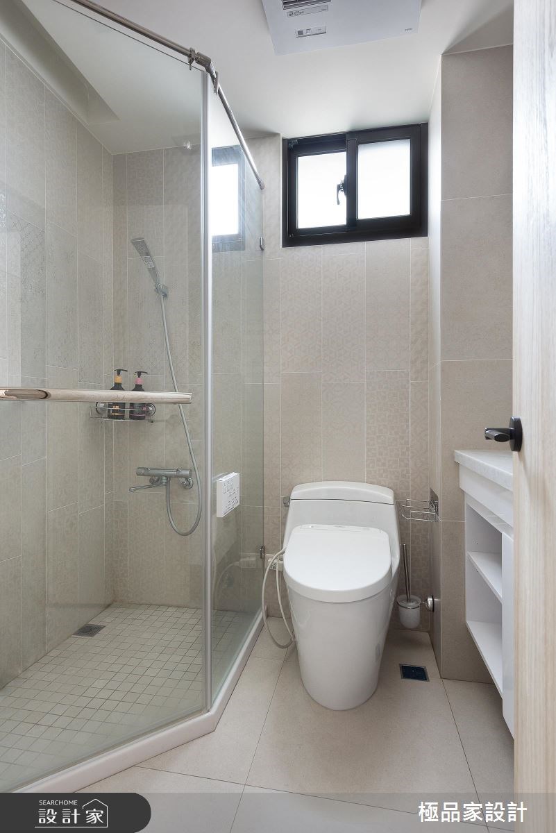 60坪新成屋(5年以下)＿簡約風浴室案例圖片＿極品家設計＿極品家_15之19