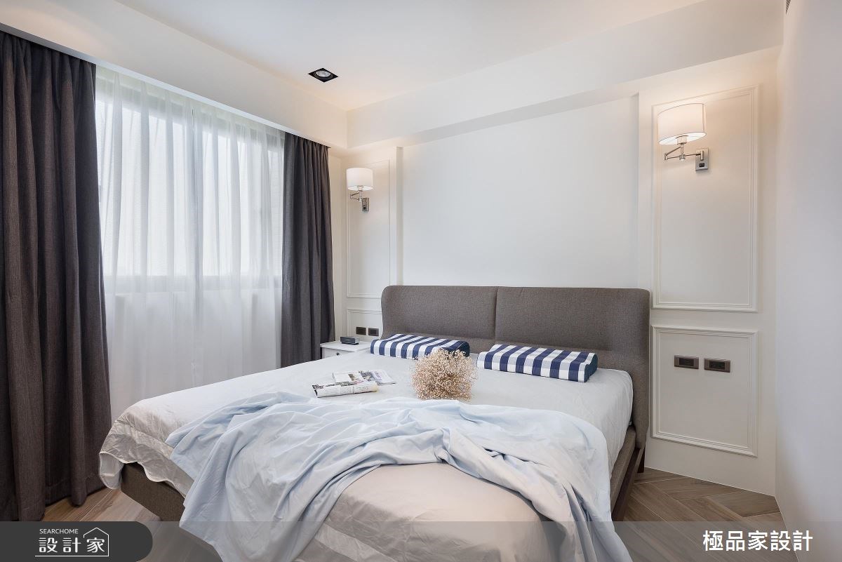 60坪新成屋(5年以下)＿簡約風臥室案例圖片＿極品家設計＿極品家_15之22
