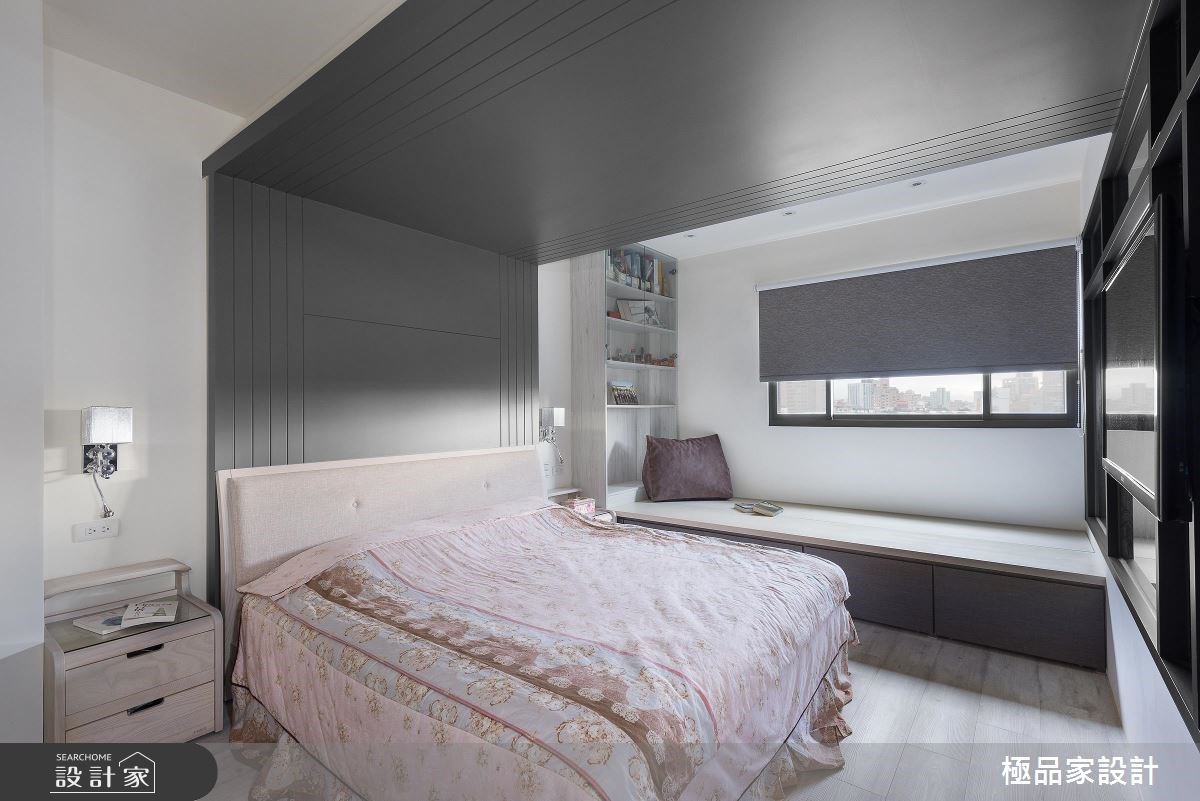 40坪老屋(16~30年)＿現代風臥室案例圖片＿極品家設計＿極品家_16之7