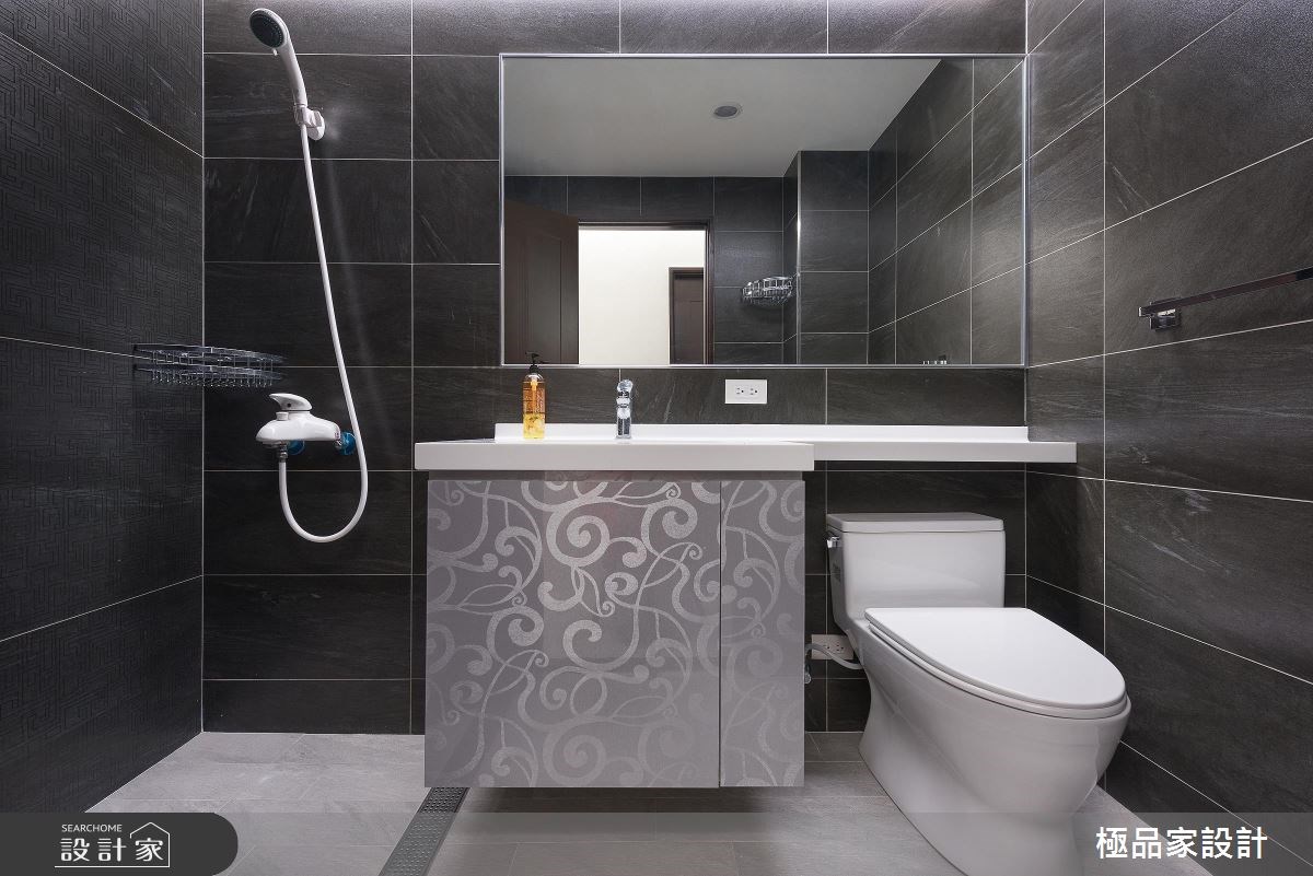 40坪老屋(16~30年)＿現代風浴室案例圖片＿極品家設計＿極品家_16之13
