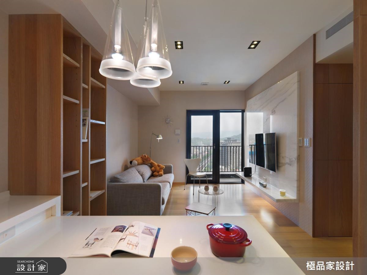 12坪新成屋(5年以下)＿北歐風客廳餐廳案例圖片＿極品家設計＿極品家_20之4