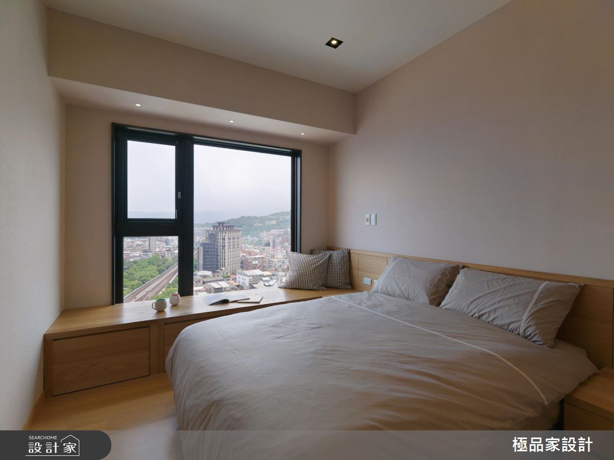 12坪新成屋(5年以下)＿北歐風臥室案例圖片＿極品家設計＿極品家_20之6