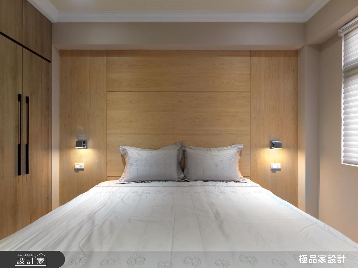 30坪老屋(16~30年)＿休閒風臥室案例圖片＿極品家設計＿極品家_21之9