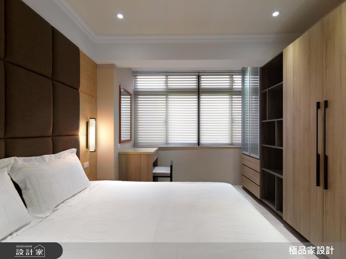 30坪老屋(16~30年)＿休閒風臥室案例圖片＿極品家設計＿極品家_21之12