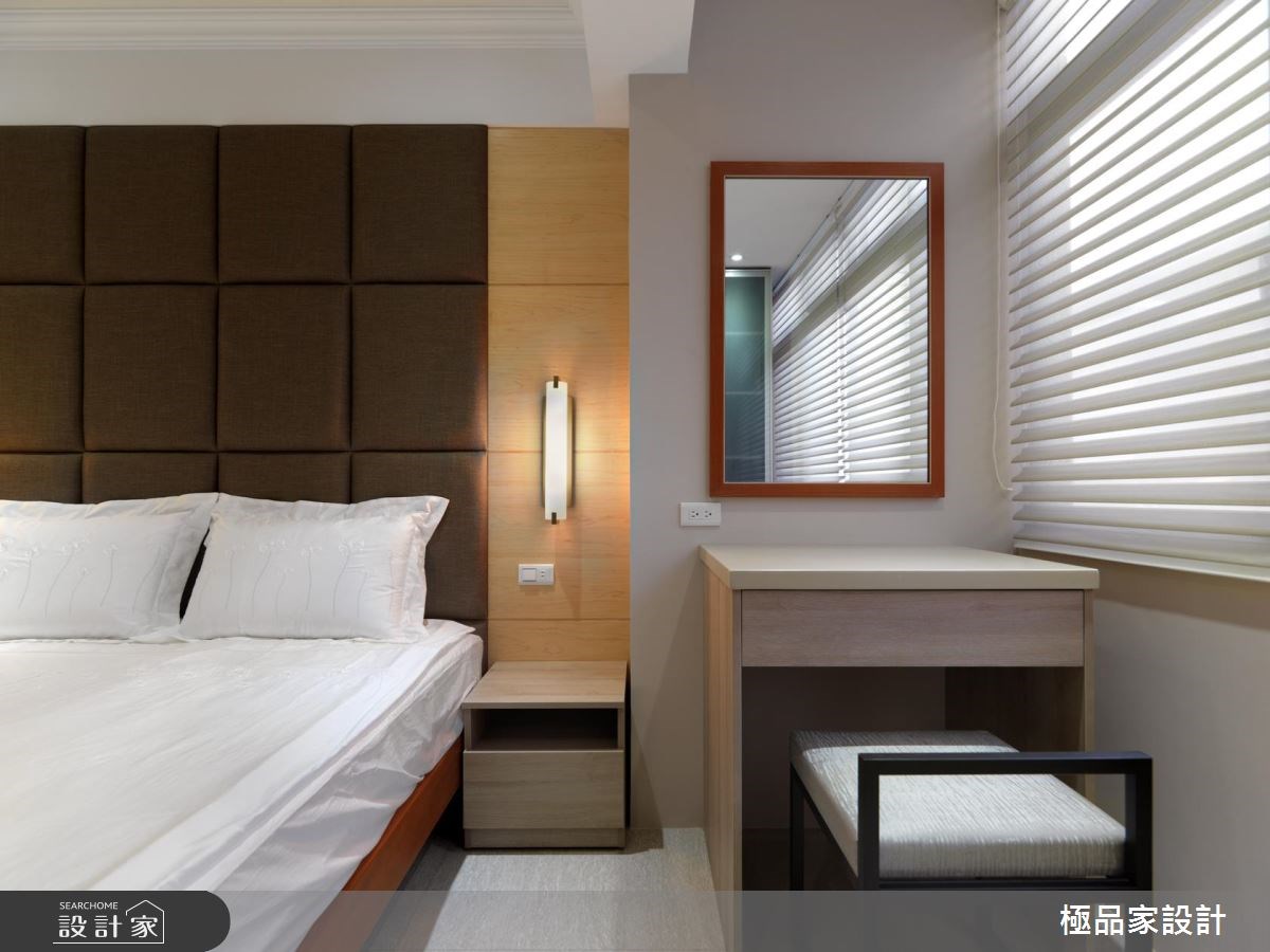 30坪老屋(16~30年)＿休閒風臥室案例圖片＿極品家設計＿極品家_21之13