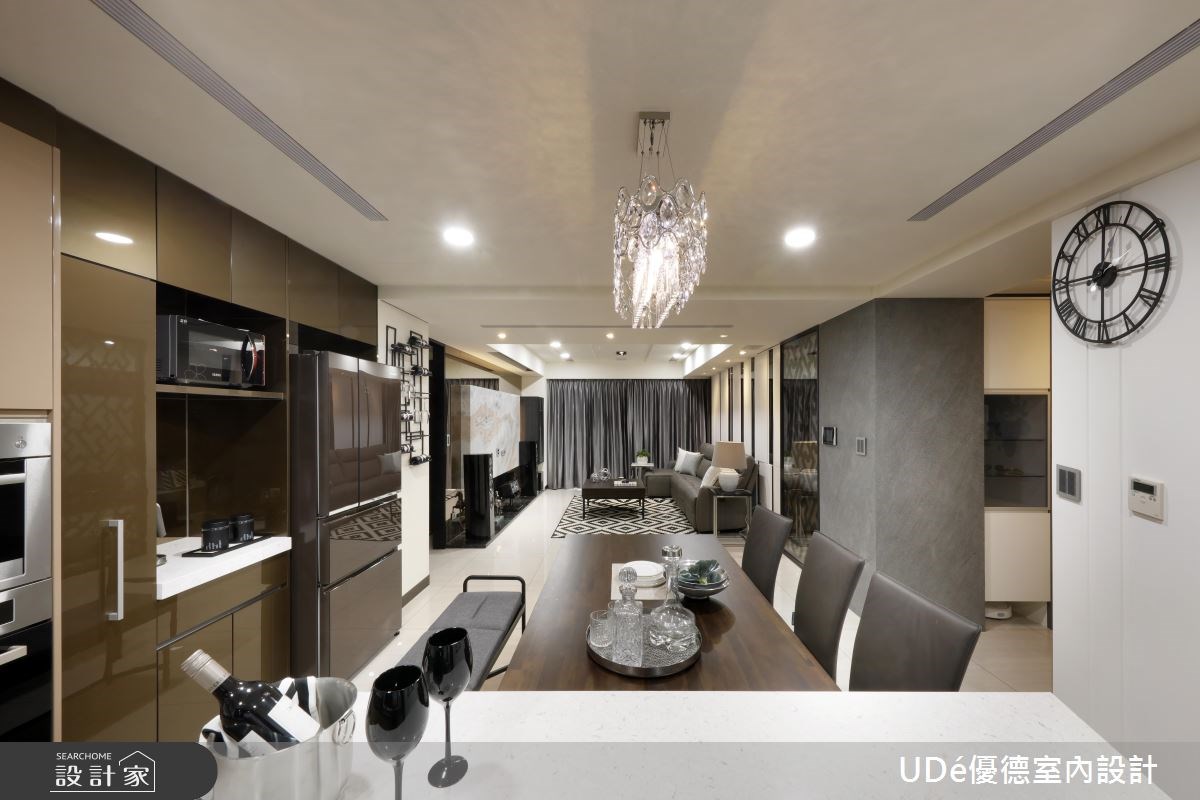 60坪新成屋(5年以下)＿混搭風客廳餐廳廚房案例圖片＿優德室內設計 X 日金空間設計＿日金_01之8