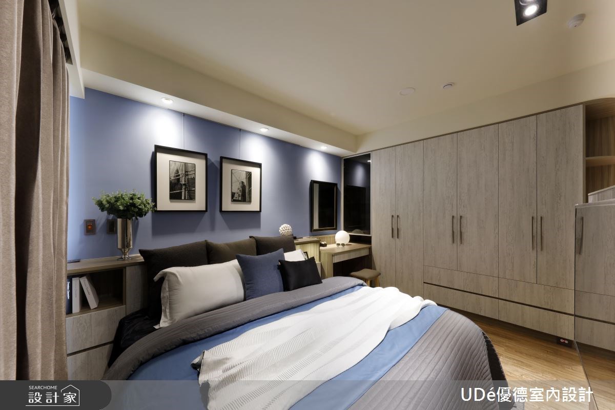 60坪新成屋(5年以下)＿混搭風臥室案例圖片＿優德室內設計 X 日金空間設計＿日金_01之13