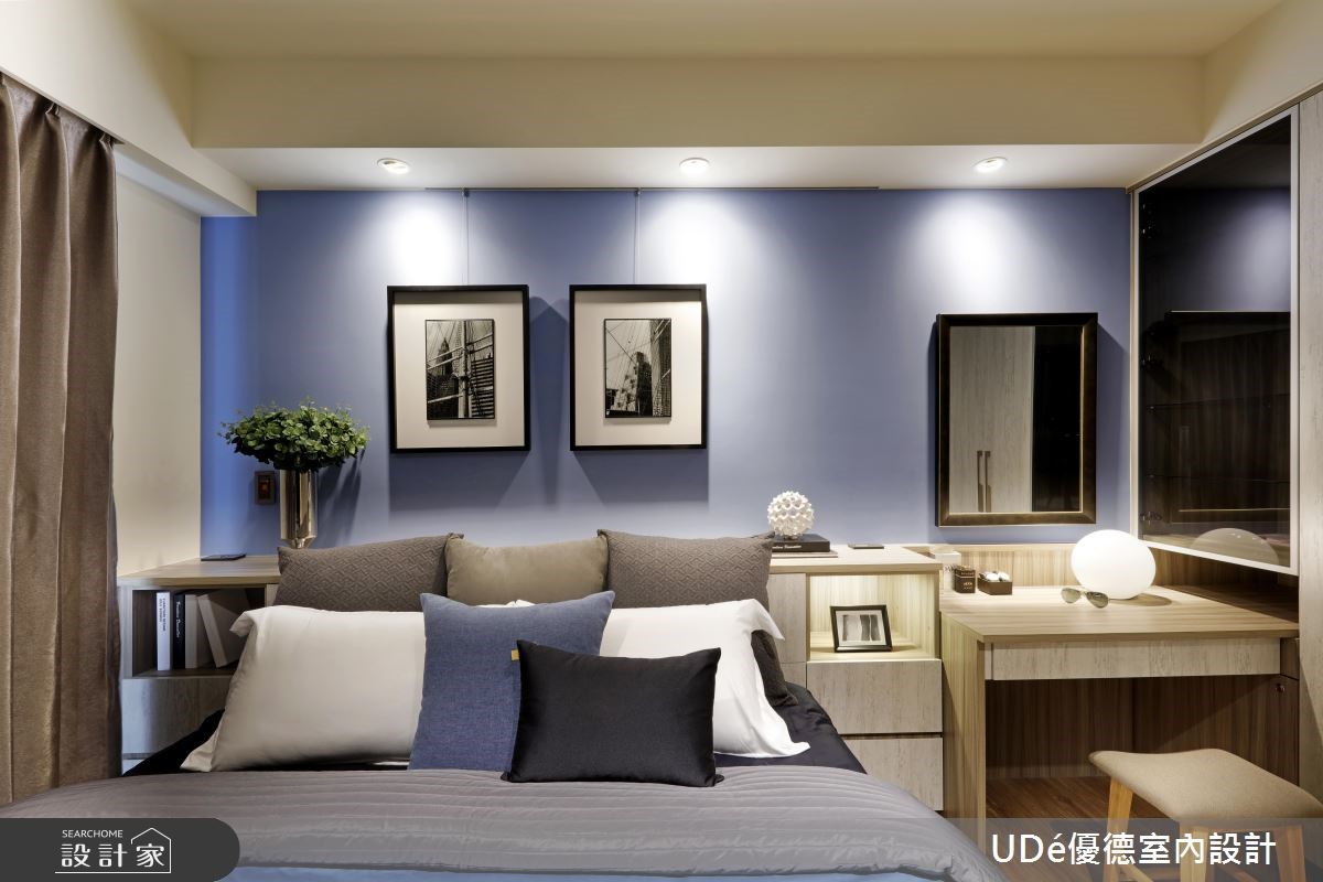 60坪新成屋(5年以下)＿混搭風臥室案例圖片＿優德室內設計 X 日金空間設計＿日金_01之14