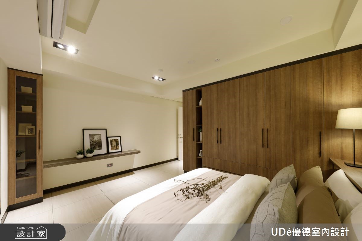 60坪新成屋(5年以下)＿混搭風臥室案例圖片＿優德室內設計 X 日金空間設計＿日金_01之16