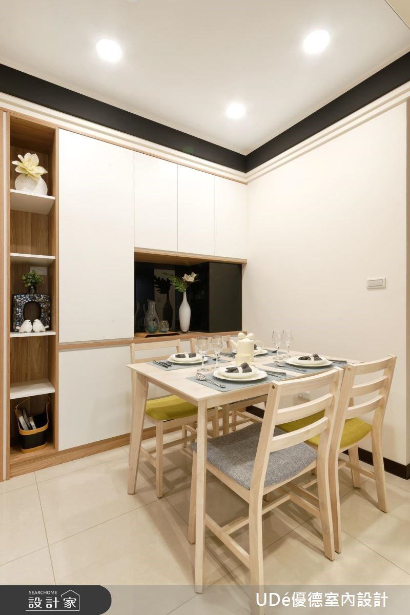 20坪新成屋(5年以下)＿北歐風餐廳案例圖片＿優德室內設計 X 日金空間設計＿日金_02之6