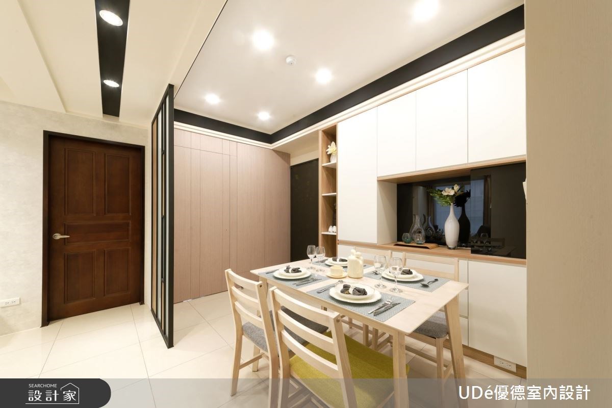 20坪新成屋(5年以下)＿北歐風餐廳案例圖片＿優德室內設計 X 日金空間設計＿日金_02之7
