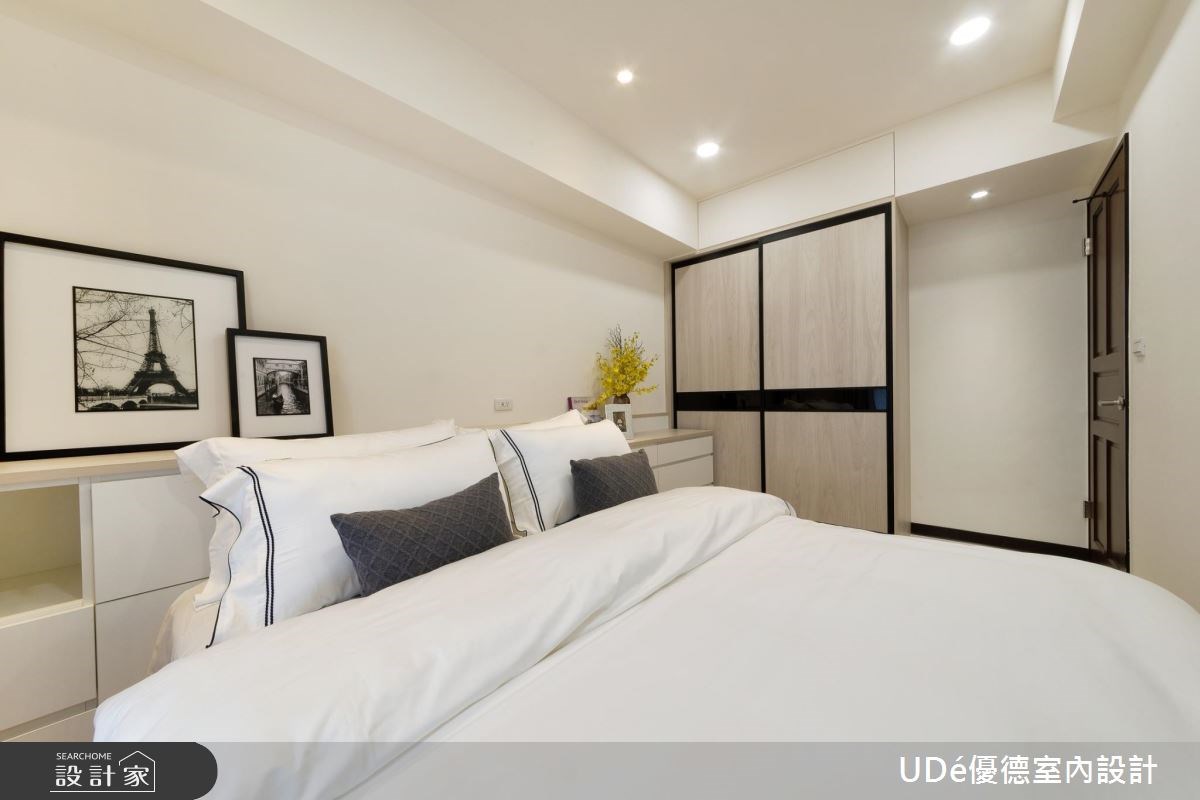 20坪新成屋(5年以下)＿北歐風臥室案例圖片＿優德室內設計 X 日金空間設計＿日金_02之10