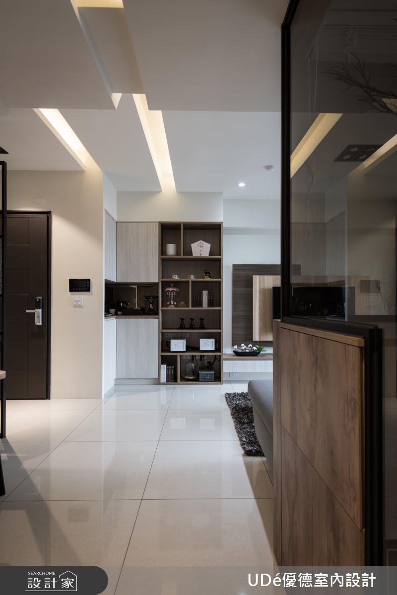 30坪新成屋(5年以下)＿混搭風走廊案例圖片＿優德室內設計 X 日金空間設計＿日金_慕光【Twilight】之9