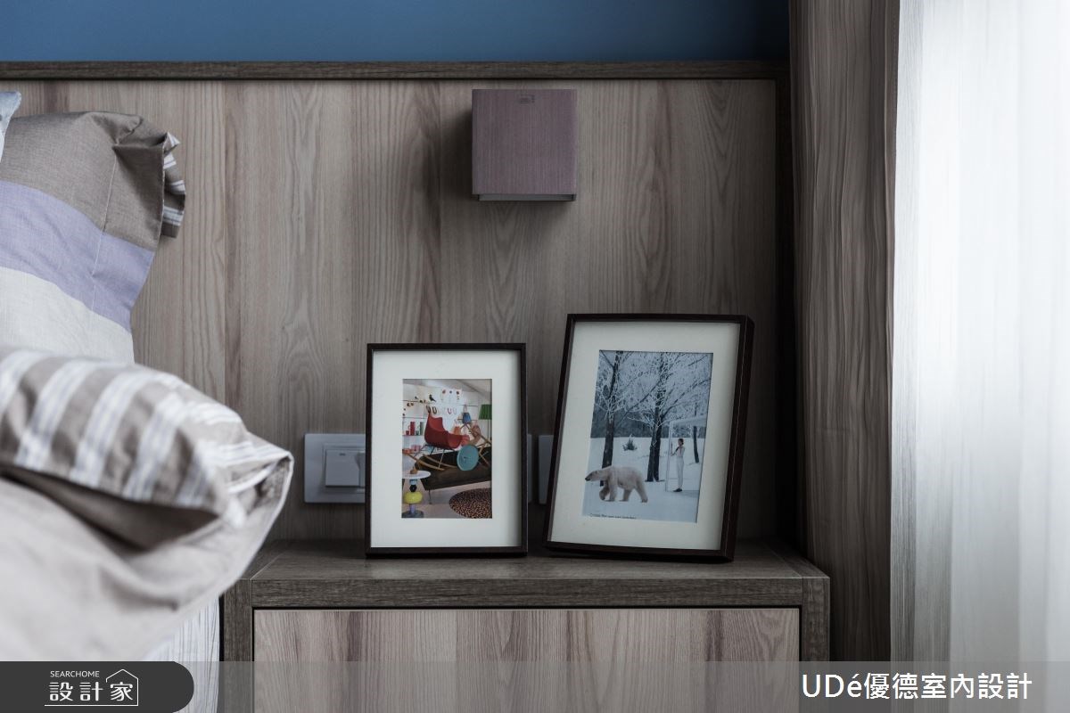 30坪新成屋(5年以下)＿混搭風臥室案例圖片＿優德室內設計 X 日金空間設計＿日金_慕光【Twilight】之14