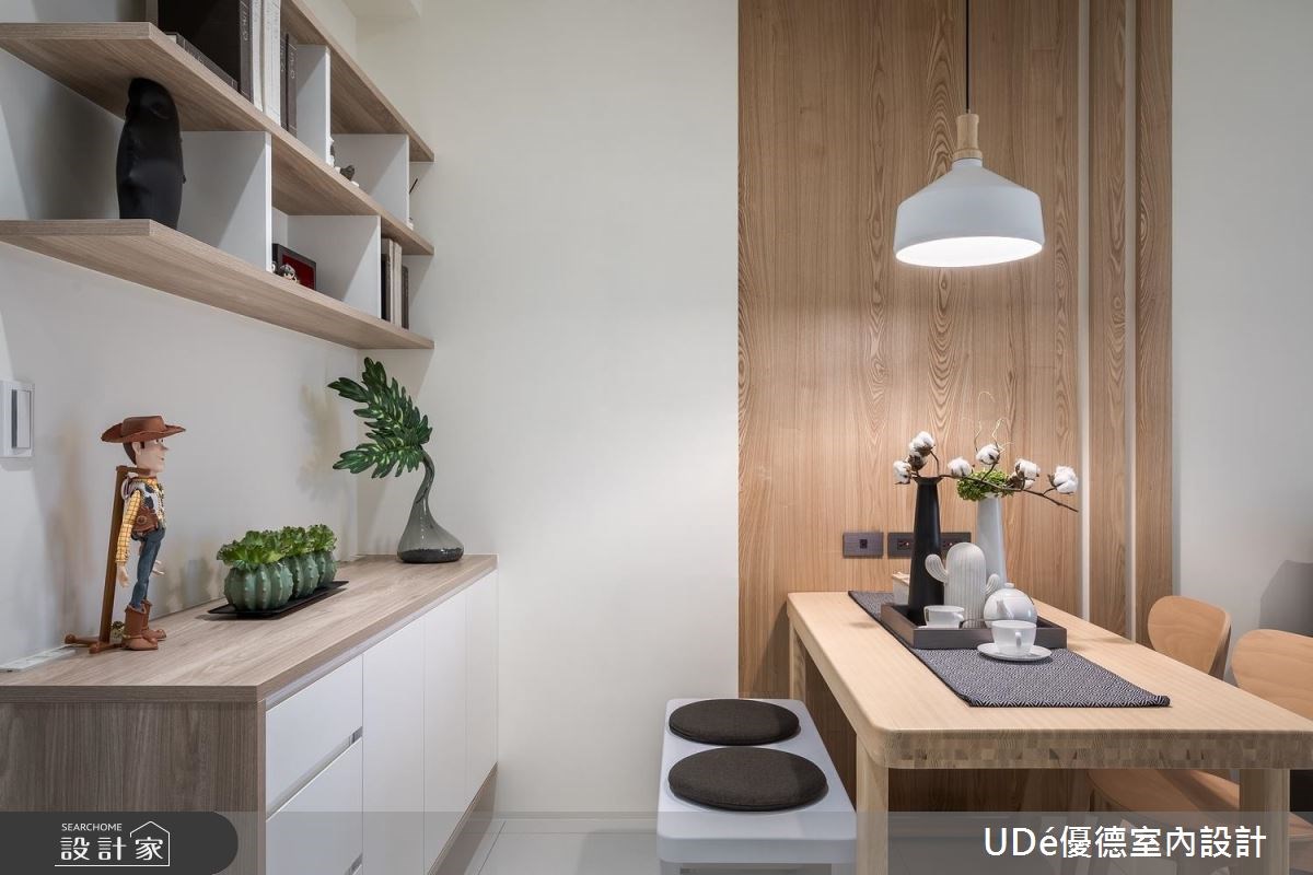 20坪新成屋(5年以下)＿北歐風餐廳案例圖片＿優德室內設計 X 日金空間設計＿日金_享日光【Enjoy the sunshine】之7