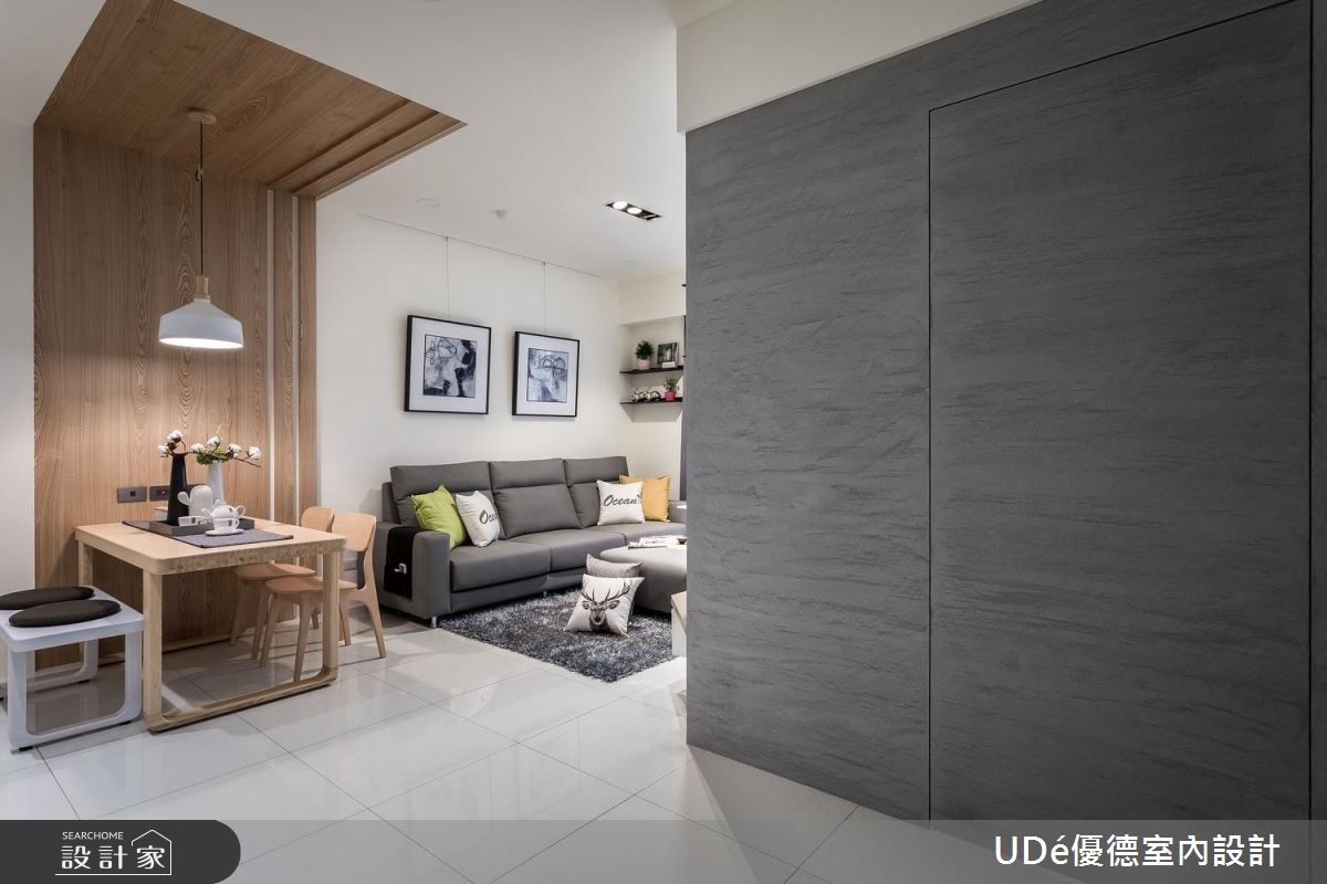 20坪新成屋(5年以下)＿北歐風客廳餐廳案例圖片＿優德室內設計 X 日金空間設計＿日金_享日光【Enjoy the sunshine】之10