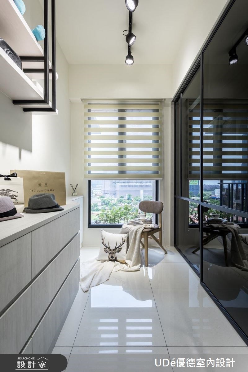 20坪新成屋(5年以下)＿北歐風更衣間案例圖片＿優德室內設計 X 日金空間設計＿日金_享日光【Enjoy the sunshine】之12