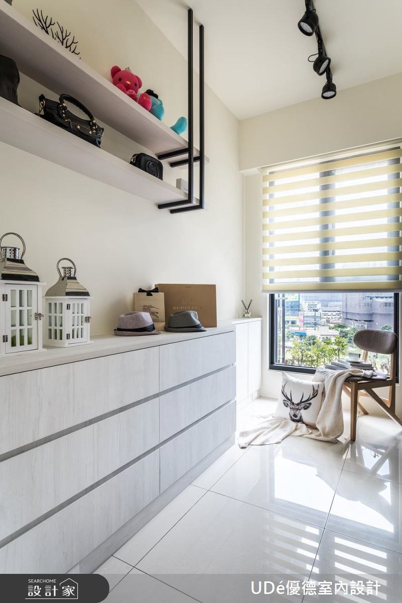 20坪新成屋(5年以下)＿北歐風更衣間案例圖片＿優德室內設計 X 日金空間設計＿日金_享日光【Enjoy the sunshine】之13