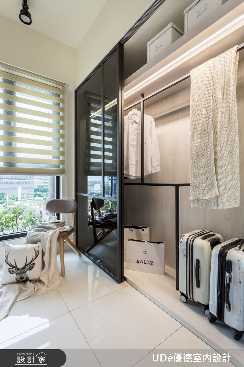 20坪新成屋(5年以下)＿北歐風更衣間案例圖片＿優德室內設計 X 日金空間設計＿日金_享日光【Enjoy the sunshine】之14