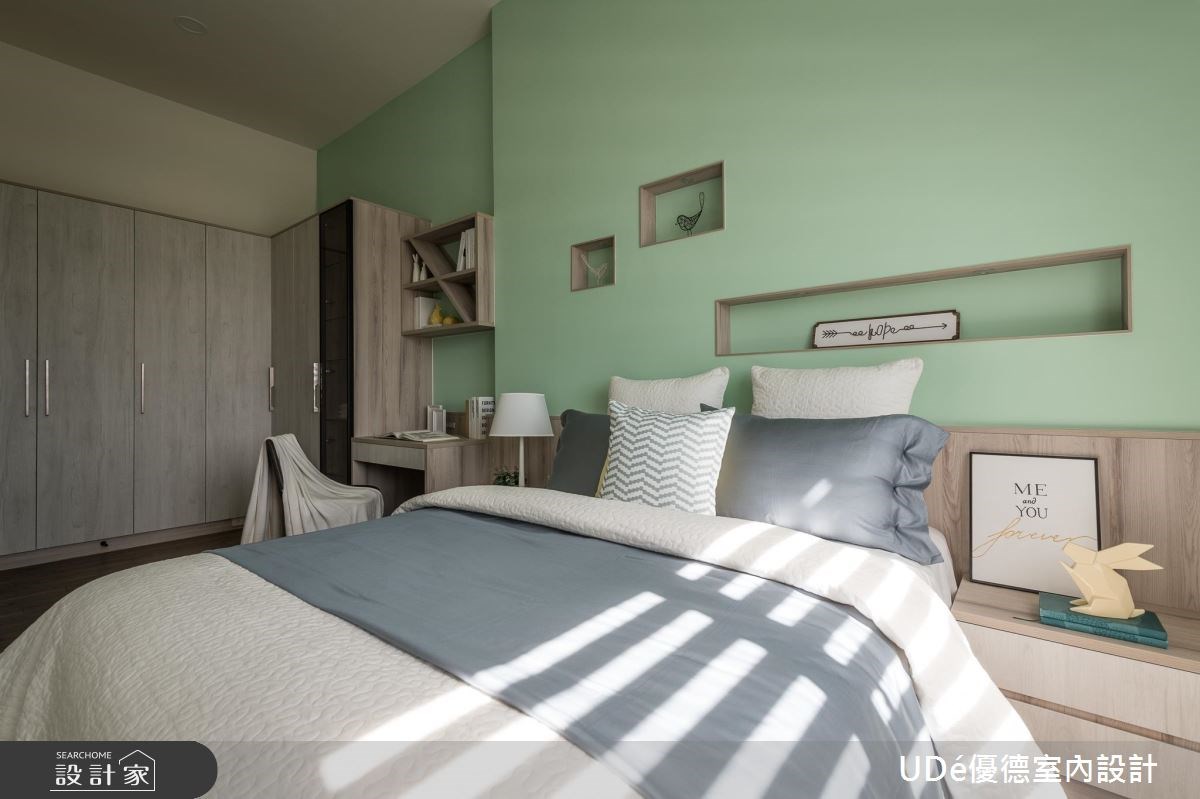 70坪新成屋(5年以下)＿混搭風臥室案例圖片＿優德室內設計 X 日金空間設計＿優德_謙華【Gorgeous Humility】之21