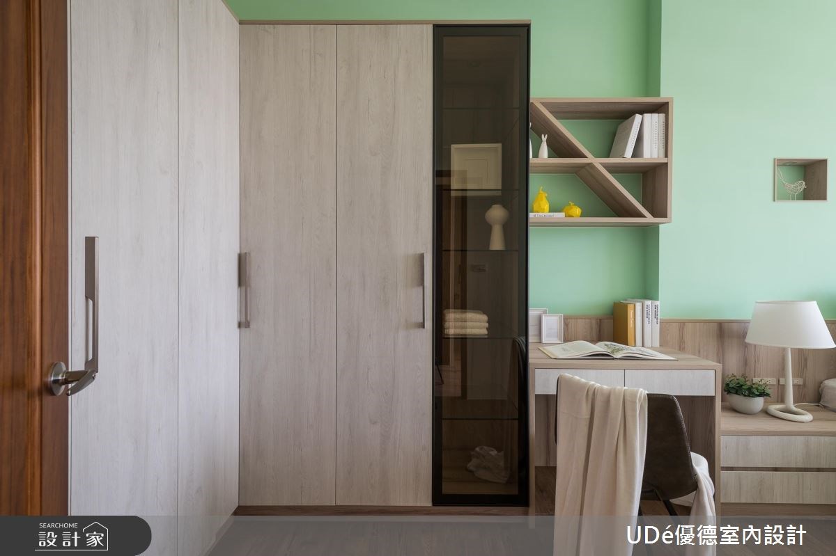 70坪新成屋(5年以下)＿混搭風臥室案例圖片＿優德室內設計 X 日金空間設計＿優德_謙華【Gorgeous Humility】之23
