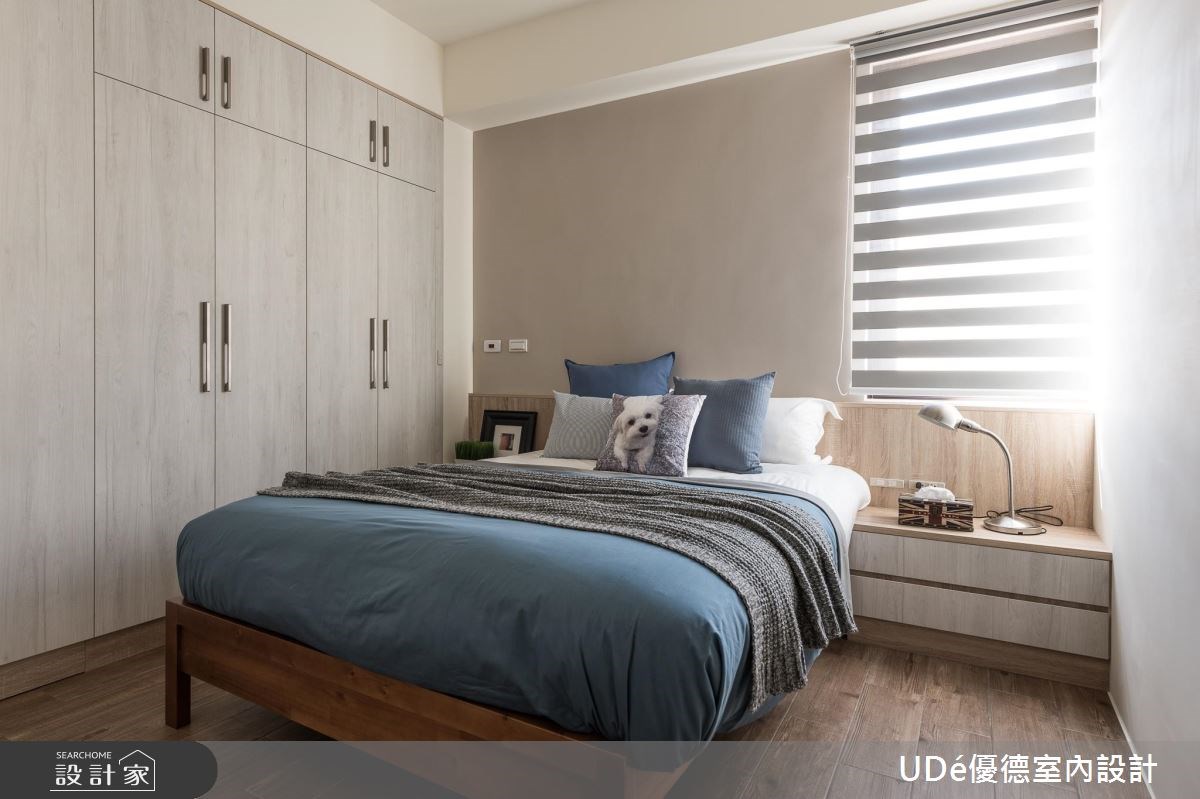 70坪新成屋(5年以下)＿混搭風臥室案例圖片＿優德室內設計 X 日金空間設計＿優德_謙華【Gorgeous Humility】之25