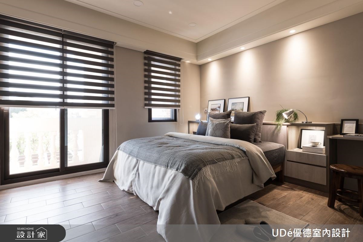 70坪新成屋(5年以下)＿混搭風臥室案例圖片＿優德室內設計 X 日金空間設計＿優德_謙華【Gorgeous Humility】之26