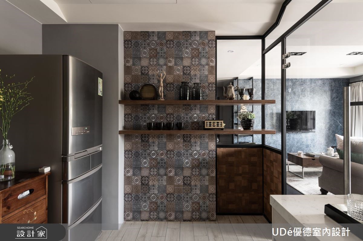 40坪新成屋(5年以下)＿混搭風廚房案例圖片＿優德室內設計 X 日金空間設計＿優德_純華【Simple but elegant】之14