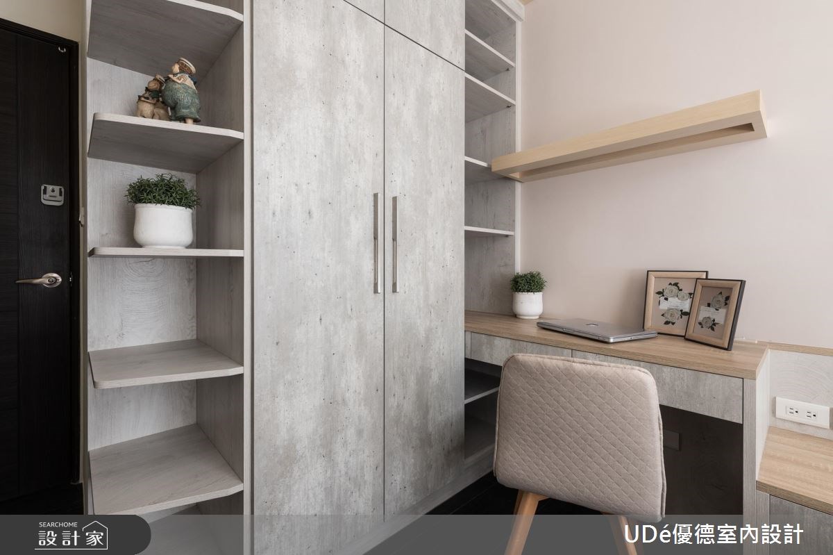 40坪新成屋(5年以下)＿混搭風書房兒童房兒童房案例圖片＿優德室內設計 X 日金空間設計＿優德_純華【Simple but elegant】之28