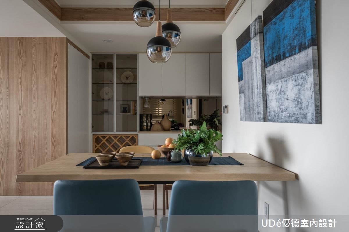 35坪新成屋(5年以下)＿混搭風餐廳案例圖片＿優德室內設計 X 日金空間設計＿優德_樸實．無華【Conflict】之15