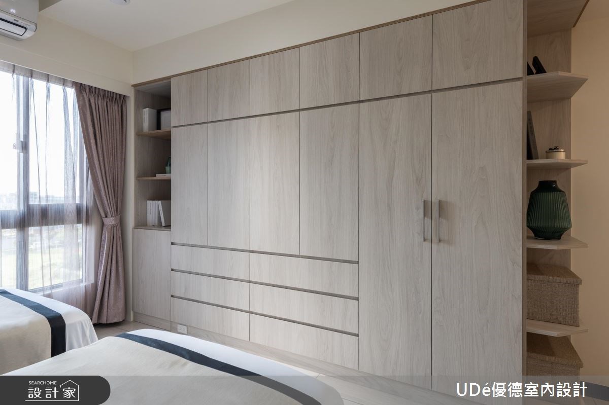 35坪新成屋(5年以下)＿混搭風臥室案例圖片＿優德室內設計 X 日金空間設計＿優德_樸實．無華【Conflict】之22