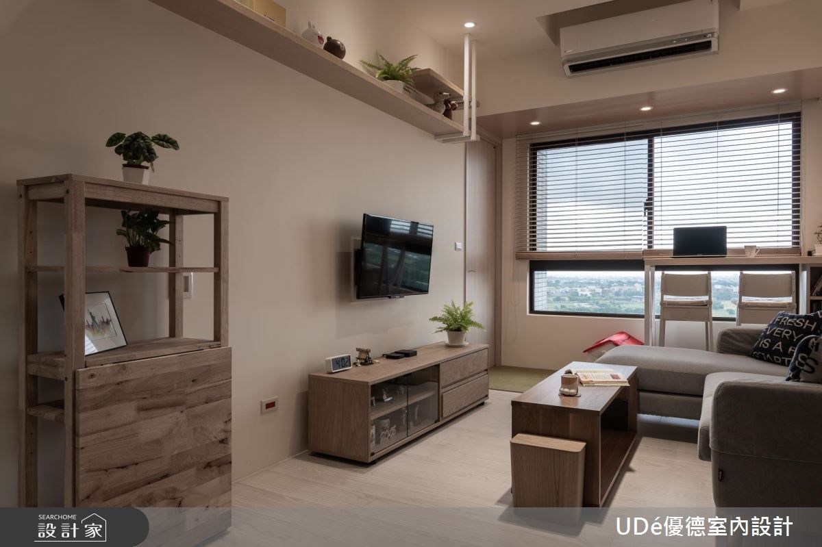 20坪新成屋(5年以下)＿北歐風客廳案例圖片＿優德室內設計 X 日金空間設計＿日金_靜憩【Repos Silencieux】之4