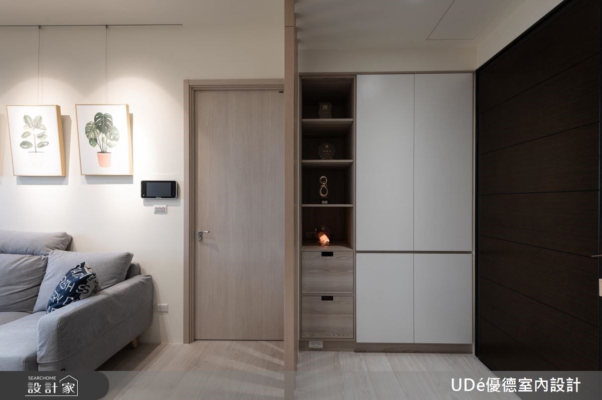 20坪新成屋(5年以下)＿北歐風客廳案例圖片＿優德室內設計 X 日金空間設計＿日金_靜憩【Repos Silencieux】之11