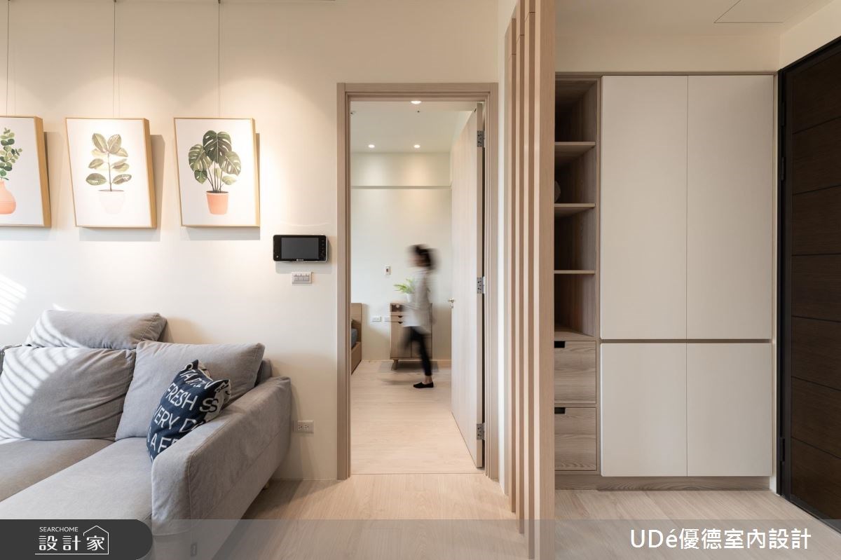 20坪新成屋(5年以下)＿北歐風客廳案例圖片＿優德室內設計 X 日金空間設計＿日金_靜憩【Repos Silencieux】之13