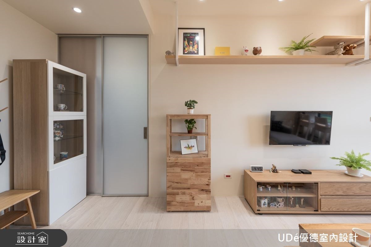 20坪新成屋(5年以下)＿北歐風客廳案例圖片＿優德室內設計 X 日金空間設計＿日金_靜憩【Repos Silencieux】之14