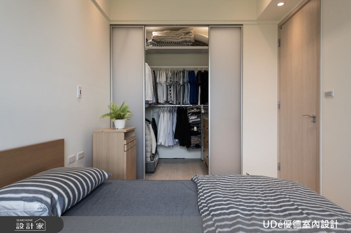 20坪新成屋(5年以下)＿北歐風臥室案例圖片＿優德室內設計 X 日金空間設計＿日金_靜憩【Repos Silencieux】之18