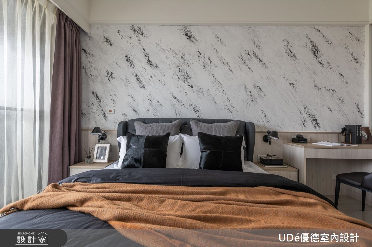30坪新成屋(5年以下)＿混搭風臥室案例圖片＿優德室內設計 X 日金空間設計＿優德_禪【 MEDITATION】之13