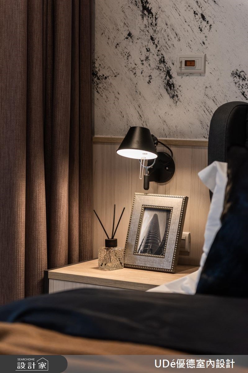 30坪新成屋(5年以下)＿混搭風臥室案例圖片＿優德室內設計 X 日金空間設計＿優德_禪【 MEDITATION】之16