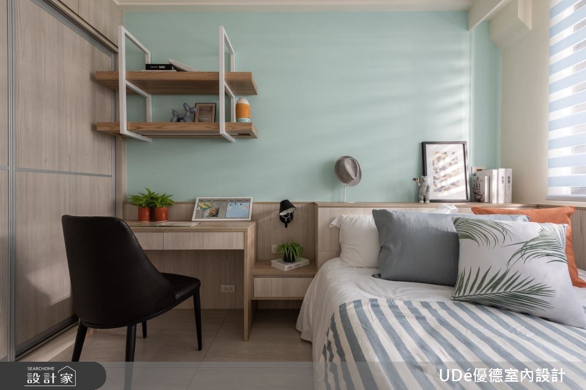 30坪新成屋(5年以下)＿混搭風臥室案例圖片＿優德室內設計 X 日金空間設計＿優德_禪【 MEDITATION】之25