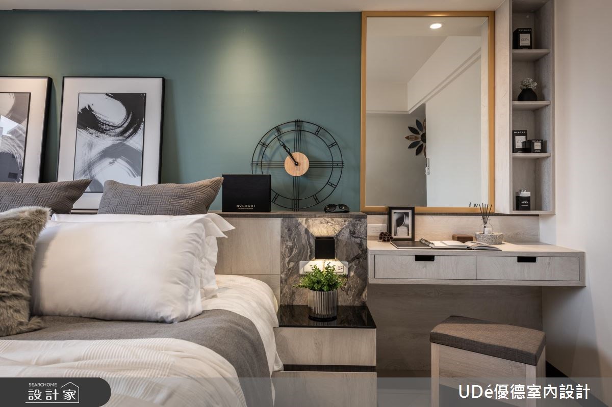 30坪新成屋(5年以下)＿現代風臥室案例圖片＿優德室內設計 X 日金空間設計＿日金_純粹【Purely】之11