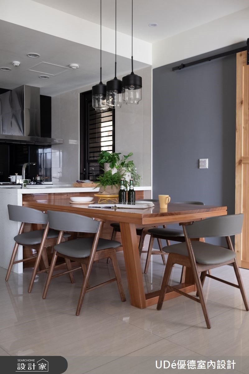 40坪新成屋(5年以下)＿混搭風餐廳案例圖片＿優德室內設計 X 日金空間設計＿優德_淳．睦【HONEST & HARMONY】之8