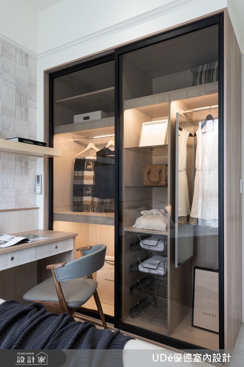 40坪新成屋(5年以下)＿混搭風臥室案例圖片＿優德室內設計 X 日金空間設計＿優德_淳．睦【HONEST & HARMONY】之11