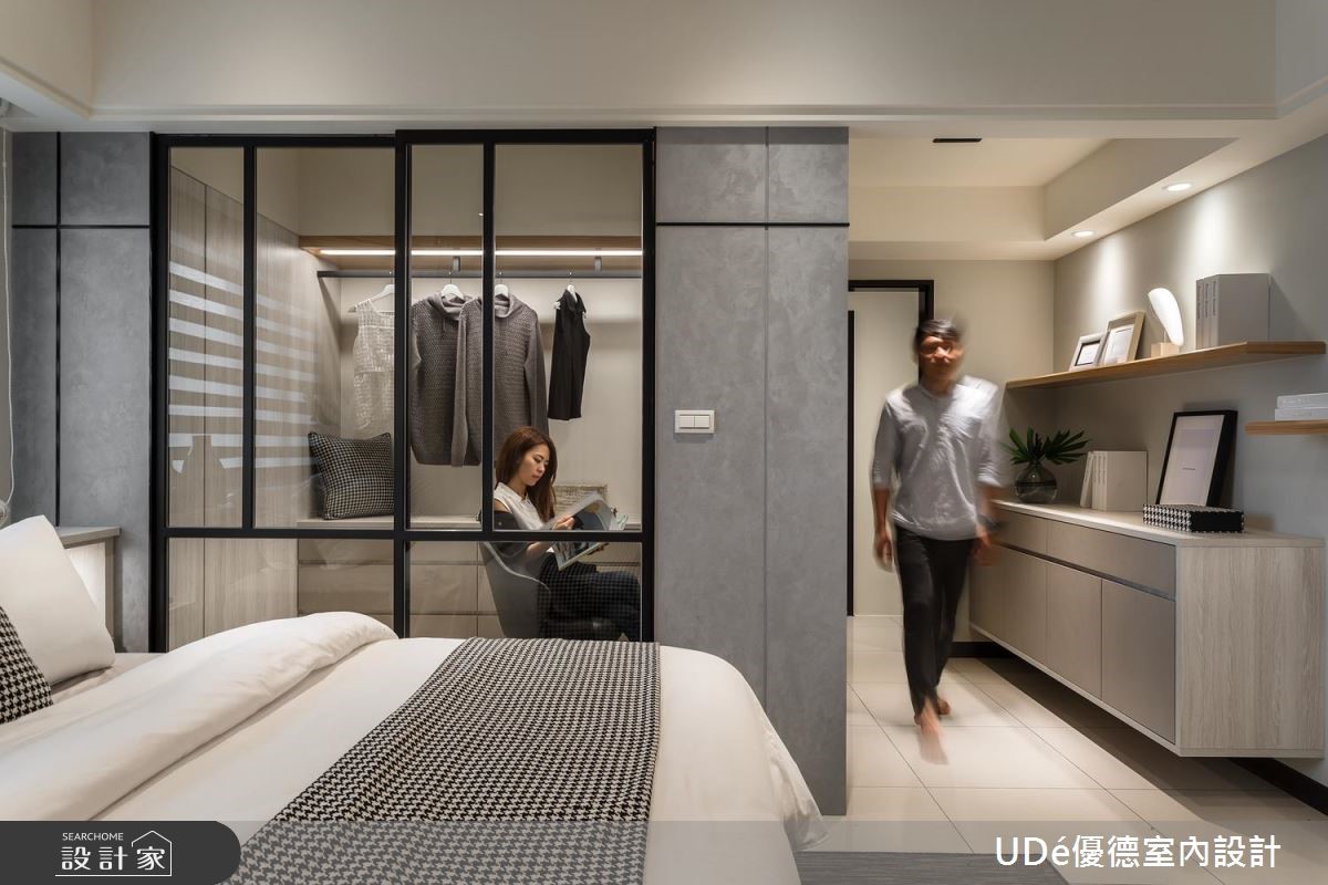 45坪中古屋(5~15年)＿混搭風臥室案例圖片＿優德室內設計 X 日金空間設計＿優德_無隘悅居【Blue castle in the dream】之24
