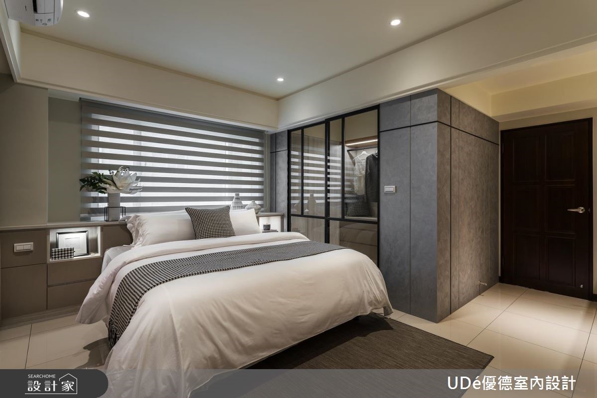 45坪中古屋(5~15年)＿混搭風臥室案例圖片＿優德室內設計 X 日金空間設計＿優德_無隘悅居【Blue castle in the dream】之22