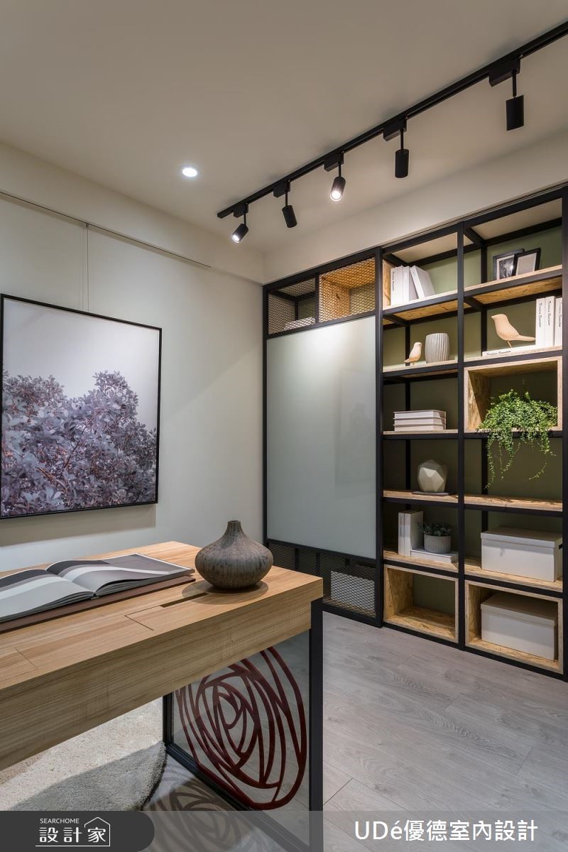 45坪中古屋(5~15年)＿混搭風工作區案例圖片＿優德室內設計 X 日金空間設計＿優德_無隘悅居【Blue castle in the dream】之21