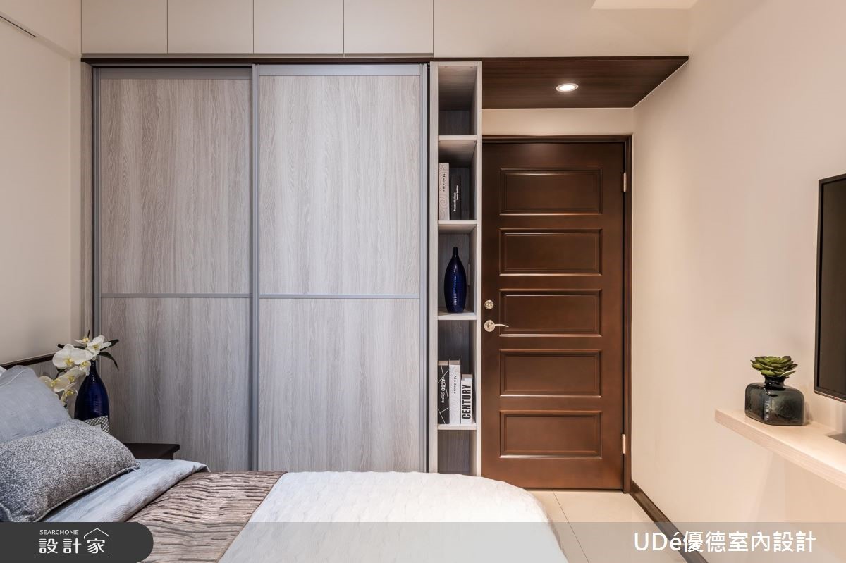 23坪新成屋(5年以下)＿混搭風臥室案例圖片＿優德室內設計 X 日金空間設計＿日金_蘊【Enriched】之14