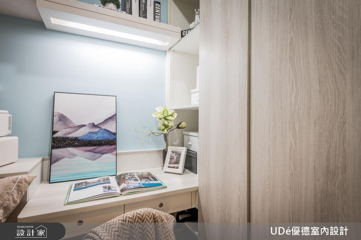 23坪新成屋(5年以下)＿混搭風臥室案例圖片＿優德室內設計 X 日金空間設計＿日金_蘊【Enriched】之17