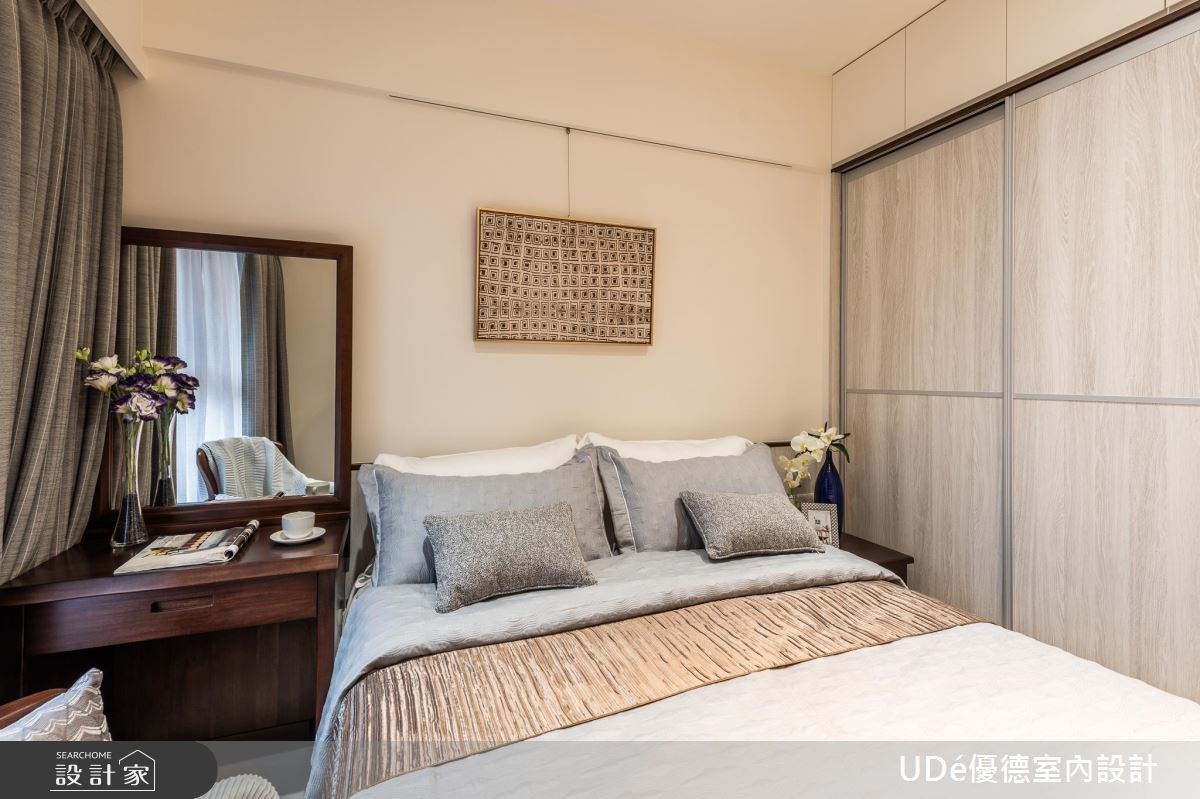 23坪新成屋(5年以下)＿混搭風臥室案例圖片＿優德室內設計 X 日金空間設計＿日金_蘊【Enriched】之15