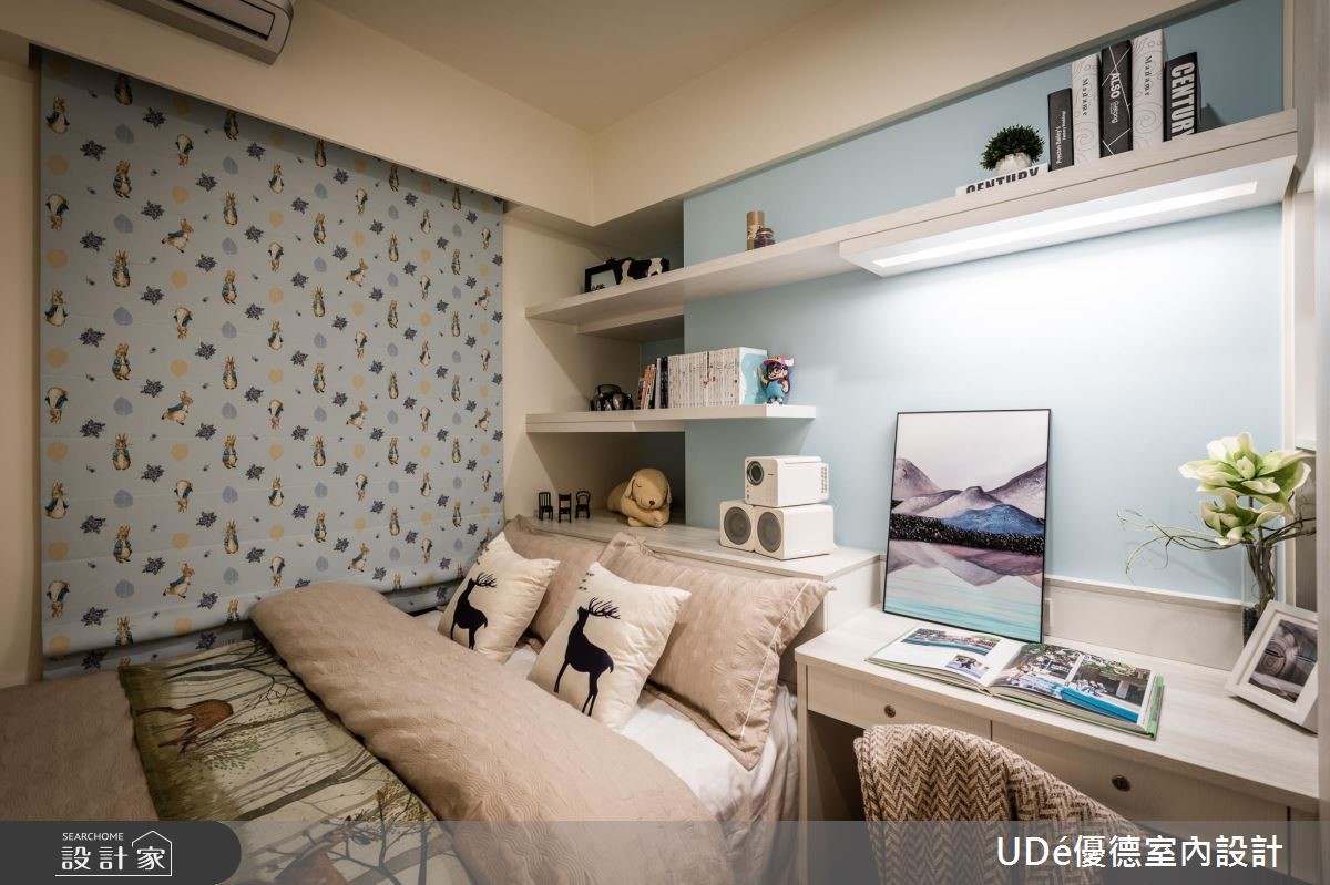 23坪新成屋(5年以下)＿混搭風臥室案例圖片＿優德室內設計 X 日金空間設計＿日金_蘊【Enriched】之16
